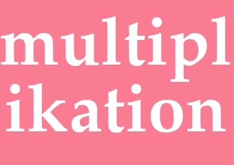 Synonym multiplikation