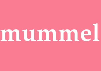 Synonym mummel