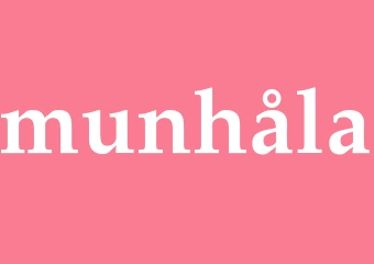 Synonym munhåla