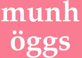 Synonym munhöggs