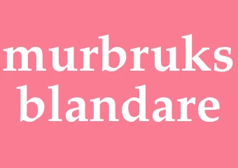 Synonym murbruksblandare
