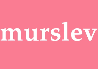 Synonym murslev