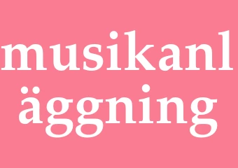 Synonym musikanläggning