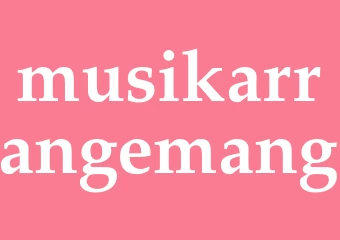 Synonym musikarrangemang