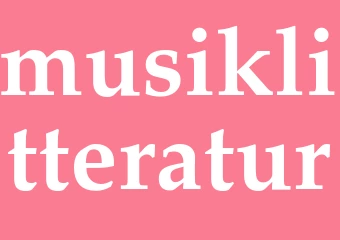 Synonym musiklitteratur