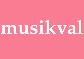 Synonym musikval