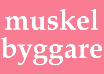 Synonym muskelbyggare
