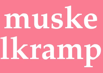 Synonym muskelkramp
