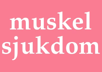 Synonym muskelsjukdom