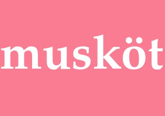 Synonym musköt