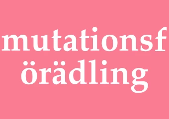 Synonym mutationsförädling