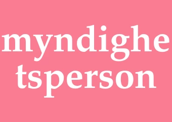 Synonym myndighetsperson