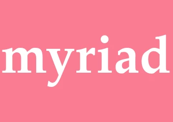 Synonym myriad
