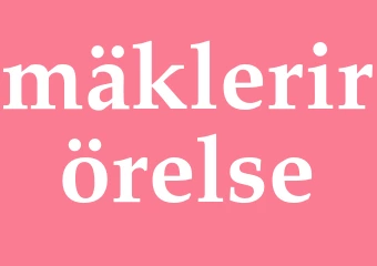 Synonym mäklerirörelse