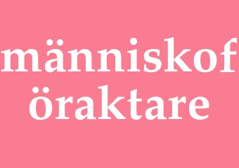 Synonym människoföraktare