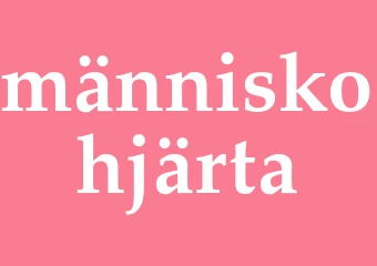 Synonym människohjärta