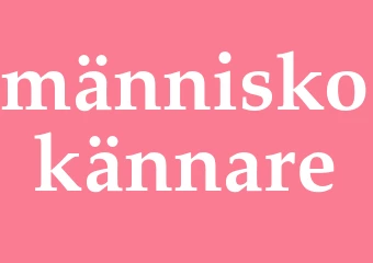 Synonym människokännare