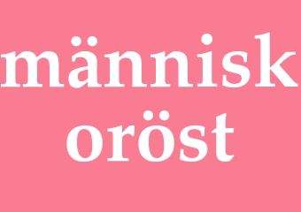 Synonym människoröst