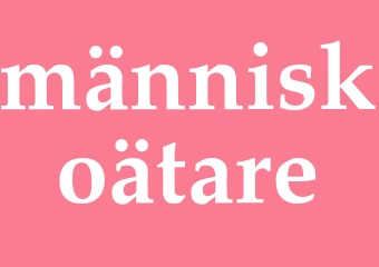 Synonym människoätare
