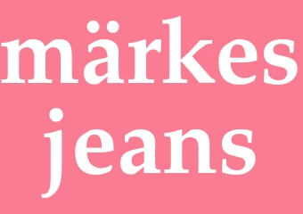 Synonym märkesjeans