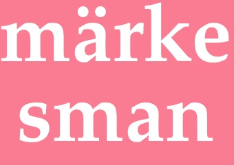 Synonym märkesman