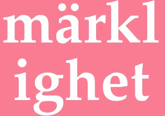 Synonym märklighet