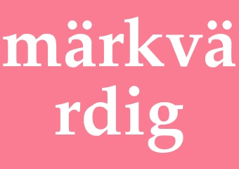 Synonym märkvärdig