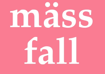 Synonym mässfall