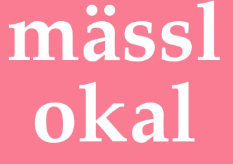 Synonym mässlokal