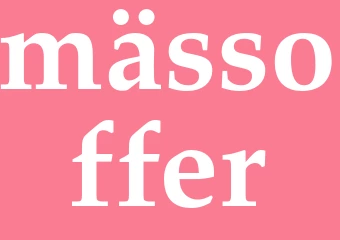 Synonym mässoffer