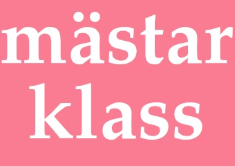 Synonym mästarklass