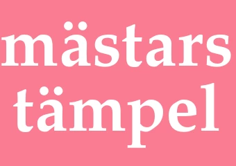 Synonym mästarstämpel