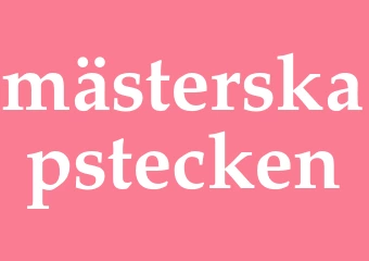 Synonym mästerskapstecken