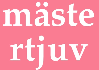 Synonym mästertjuv