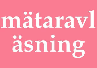 Synonym mätaravläsning