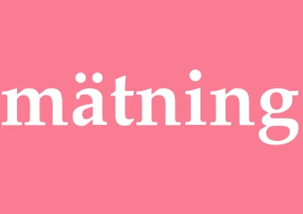 Synonym mätning