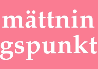 Synonym mättningspunkt