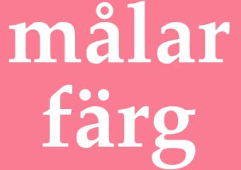 Synonym målarfärg