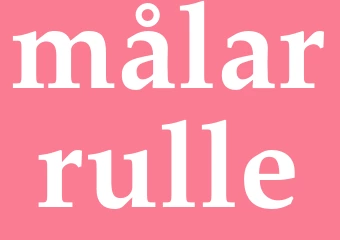 Synonym målarrulle