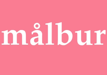Synonym målbur