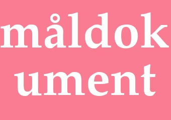 Synonym måldokument