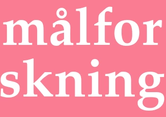Synonym målforskning