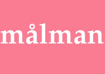 Synonym målman