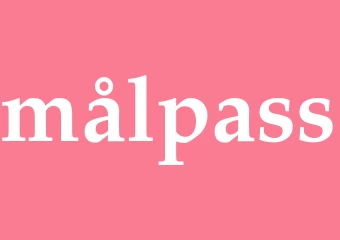 Synonym målpass