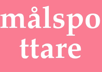 Synonym målspottare
