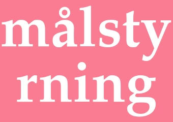Synonym målstyrning