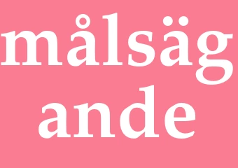 Synonym målsägande