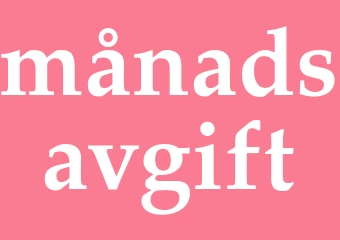 Synonym månadsavgift