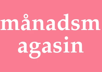 Synonym månadsmagasin