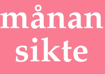 Synonym månansikte